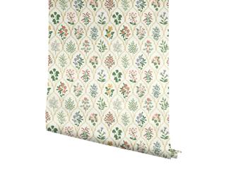 York Wallcoverings Cream Hawthorne Wallpaper