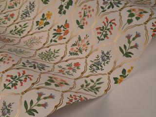 York Wallcoverings Cream Hawthorne Wallpaper