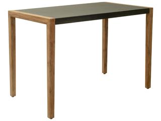Zuo Outdoor Kata Gray Wood Rectangular Counter Table