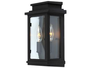 Wide Outdoor Wall Light — Fremont 2 - Light Outdoor Wall Light