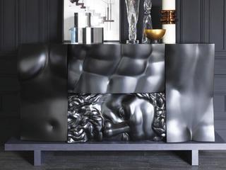 Driade Ercole E Afrodite By Lab 80" Oak Wood Sideboard
