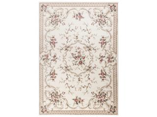 Avalon Aubusson Area Rug Ivory Polypropylene Traditional