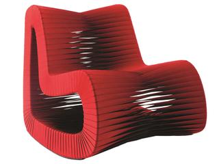 Phillips Collection Seat Belt Rocker Rocking Chair