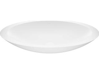 Vigo Wisteria Matte White 23" Oval Vessel Bathroom Sink
