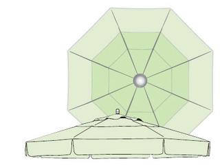 Shade Type: Double Wind Vent with Valance