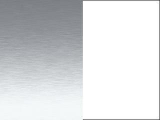 Color: Chrome with Milky White Glass