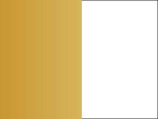 Color: Gold with Milky White Glass