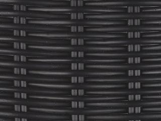 Seating Wicker Finish: Black