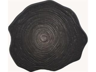 Table Top Style: Natural Dark Rum with Driftwood Top