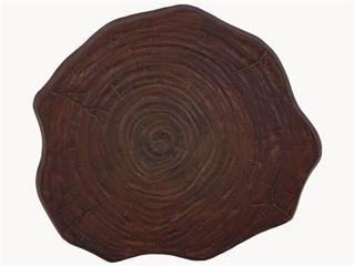 Table Top Style: Natural Mahogany with Walnut with hole