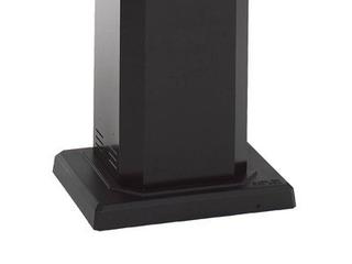 Mount: Black Aluminum Pedestal with Base