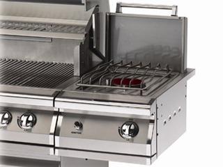 Side Burner: Legacy Cart Side Burner for Propane