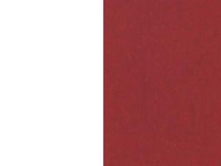 Polywood Finish: Sunset Red / White Polywood
