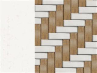 Seating Frame Finish: Chalk / White and Natural