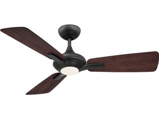 Mykonos 52 Inch Smart Ceiling Fan Bronze Dark Walnut