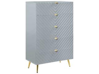 Gaines Gray High Gloss Accent Chest