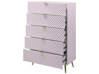 Acme Furniture Gaines Pink High Gloss Accent Chest
