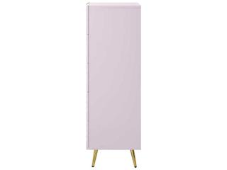Acme Furniture Gaines Pink High Gloss Accent Chest