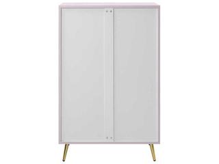 Acme Furniture Gaines Pink High Gloss Accent Chest