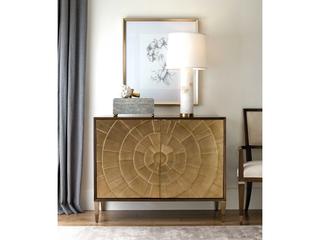 American Drew Vantage Norwalk Amaretto Gold Hardwood Accent Chest
