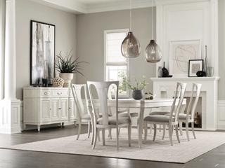 American Drew Harmony Oak Wood Dining Room Set