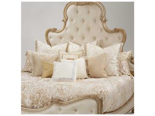 Michael Amini Bedding Luxembourg Creme Comforter Set