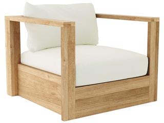 Anderson Teak Copacabana Deep Seating Outdoor Patio Lounge Chair