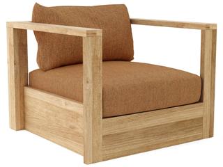 Anderson Teak Copacabana Deep Seating Outdoor Patio Lounge Chair