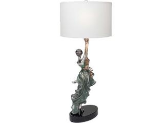 Artmax Silver Table Lamp