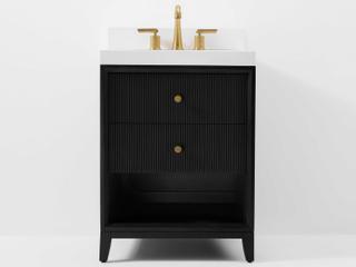 Ancerre Designs Momo Black Oak 24" Vanity