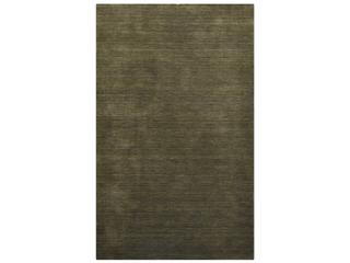 Arizona Collection Hand-Woven Wool Area Rug in Chocolate