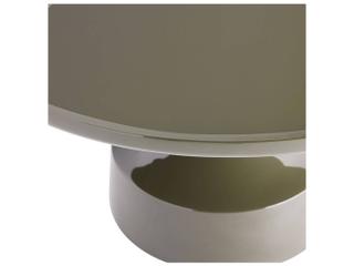 Arteriors Home Round Fiberglass Dark Moss Joelie Coffee Table
