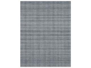 Laurel Hand-Tufted Wool Area Rug in Gray Geometric