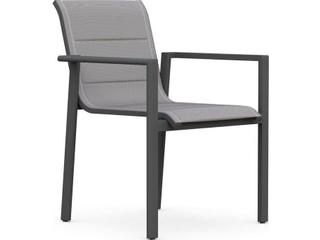 Azzurro Living Amalfi Aluminum Sling Dining Chair Set of 4