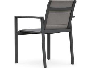 Azzurro Living Amalfi Aluminum Sling Dining Chair Set of 4