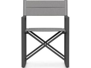 Azzurro Living Amalfi Aluminum Sling Dining Chair Set of 4