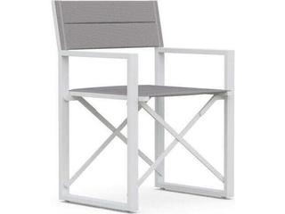 Amalfi Aluminum Sling Dining Chair Set of 4