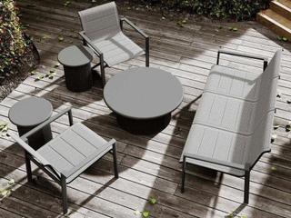 Azzurro Living Azza Gray Lounge Set