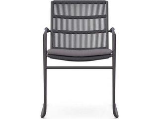 Azzurro Living Cebu Steel Rope Dining Chair Set of 4