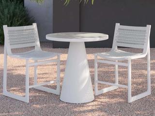 Azzurro Living Leon Aluminum Dining Room Set