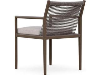 Azzurro Living Madeira Aluminum Rope Dining Chair