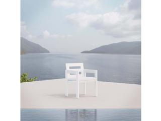Azzurro Living Mykonos Wood Dining Chair Set of 2