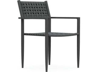 Naples Aluminum Rope Dining Chair Set of 4