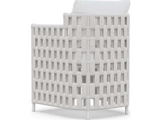 Azzurro Living Santa Cruz Aluminum Cushion Dining Chair