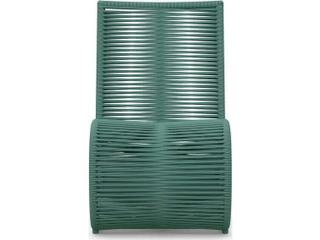 Azzurro Living Wave Aluminum Rope Dining Chair Set of 2
