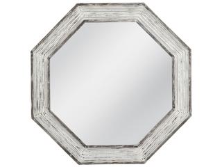 Bassett Mirror Marden White Washed Wall Mirror