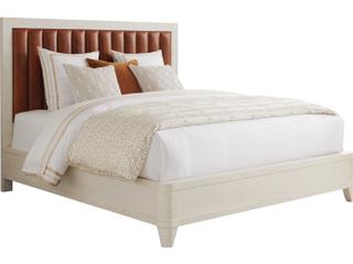Barclay Butera Carmel Cambria Brown Wood California King Panel Bed