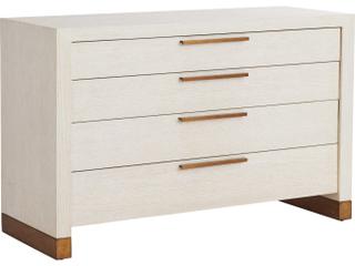 Barclay Butera Carmel Tehama 4-Drawers White Dresser