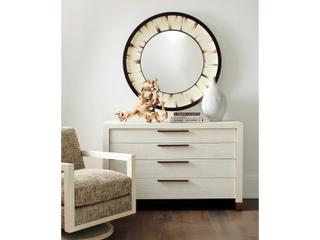 Barclay Butera Carmel Tehama 4-Drawers White Dresser