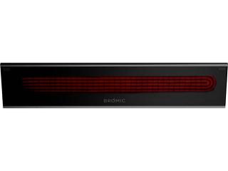 Electric Platinum Smart Heat Black 3400 Watt Mounted Patio Heater